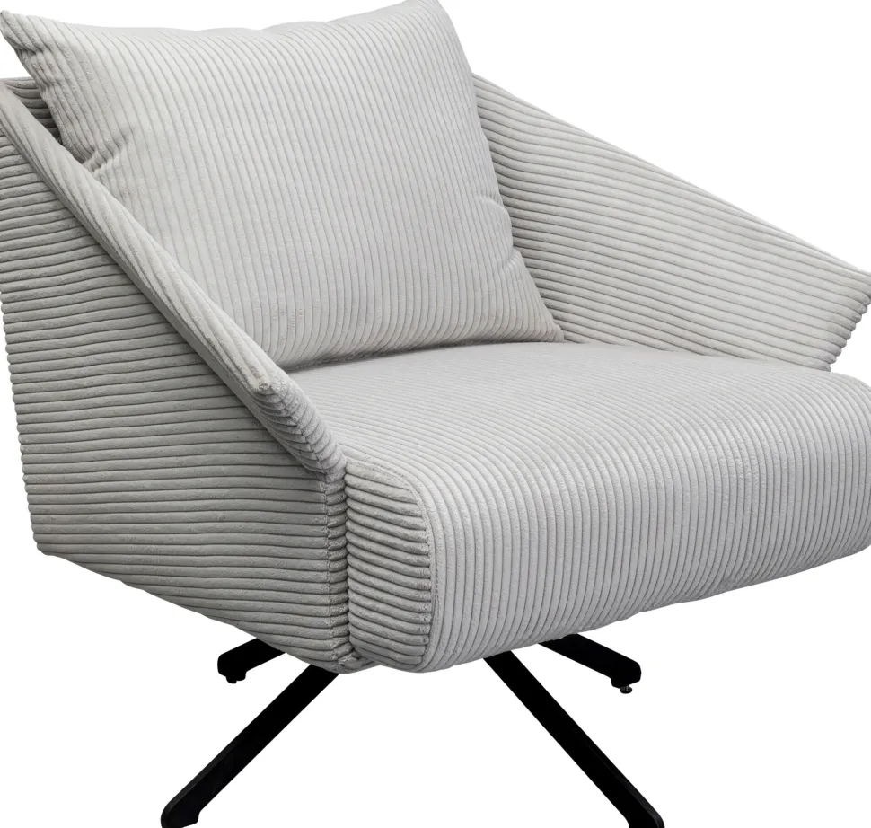 KARE Design Draaibare Fauteuil Milo Beige Hot
