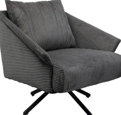 KARE Design Draaibare Fauteuil Milo Grey Online
