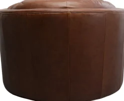 KARE Design Draaibare Fauteuil Music Hall Leather Brown Cheap