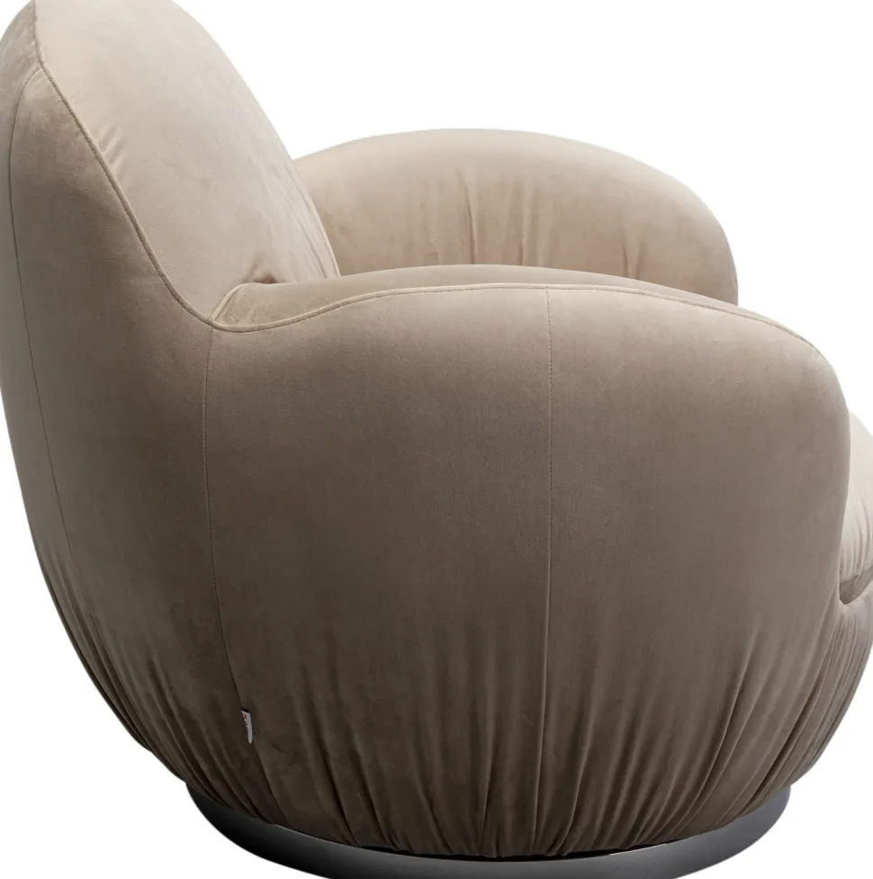 KARE Design Draaibare Fauteuil Nube Grey Discount