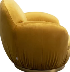 KARE Design Draaibare Fauteuil Nube Yellow Flash Sale