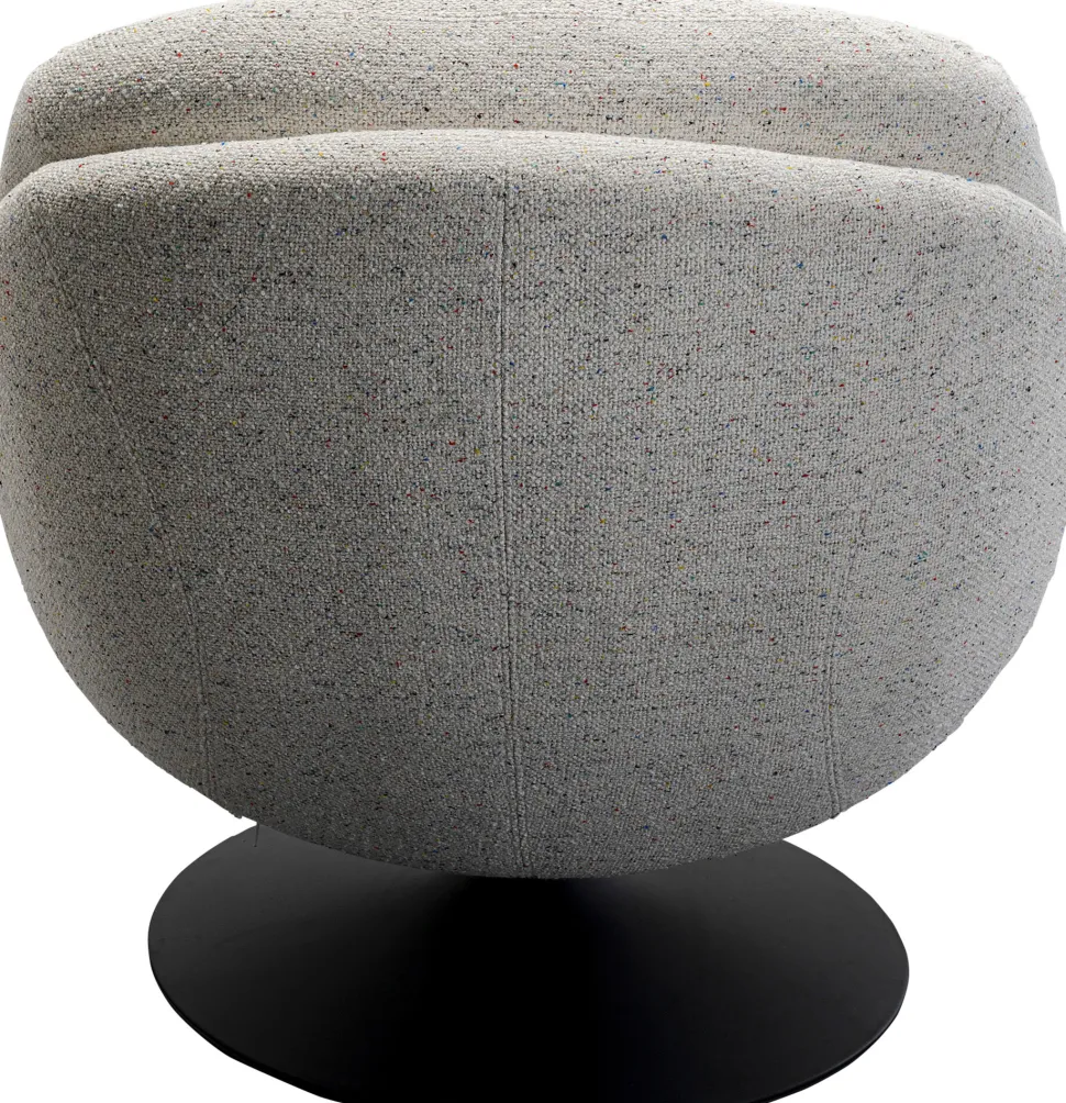 KARE Design Draaifauteuil + Kruk Standford Outlet