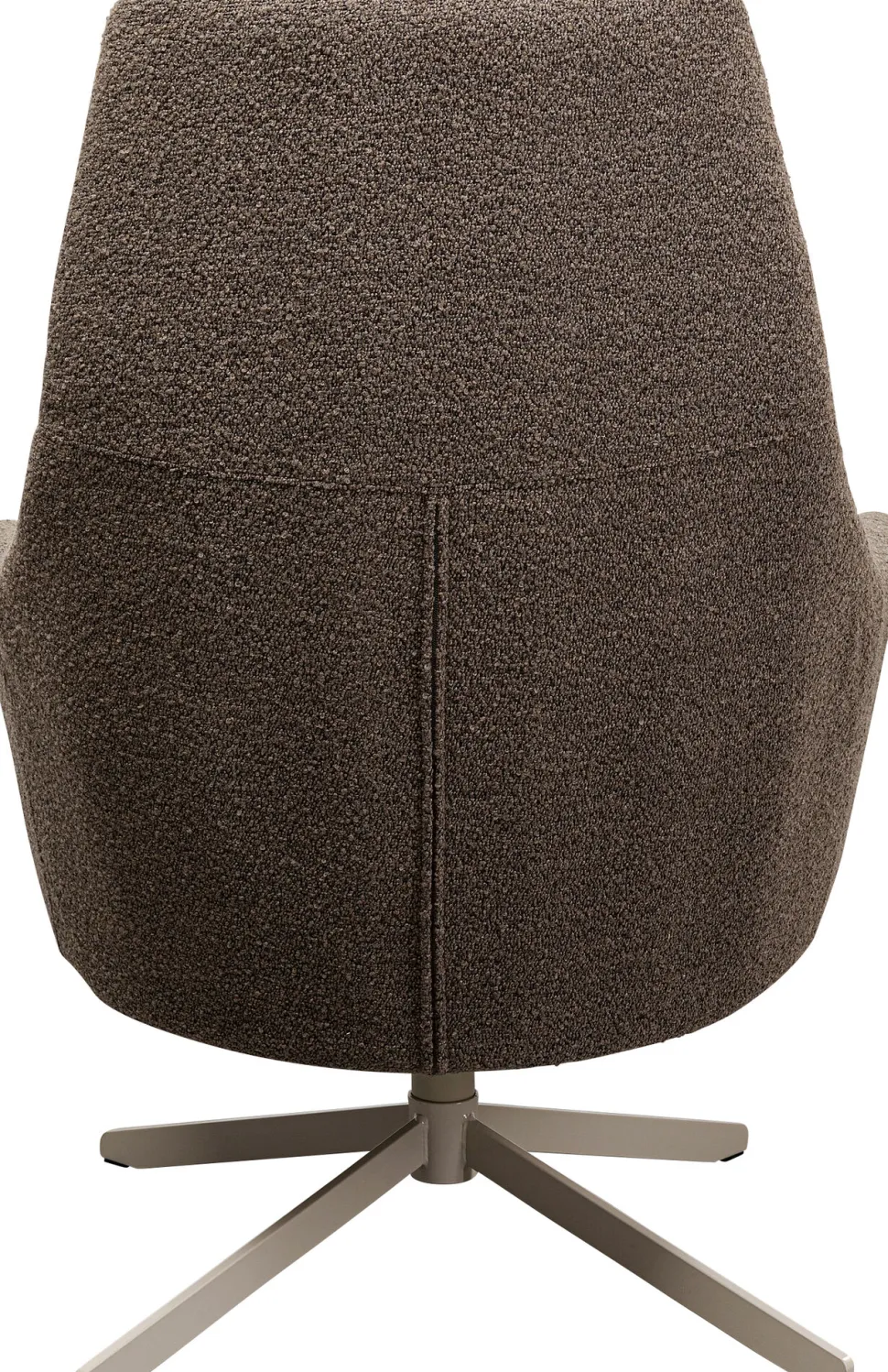 KARE Design Draaifauteuil Mimi Grijs Hot