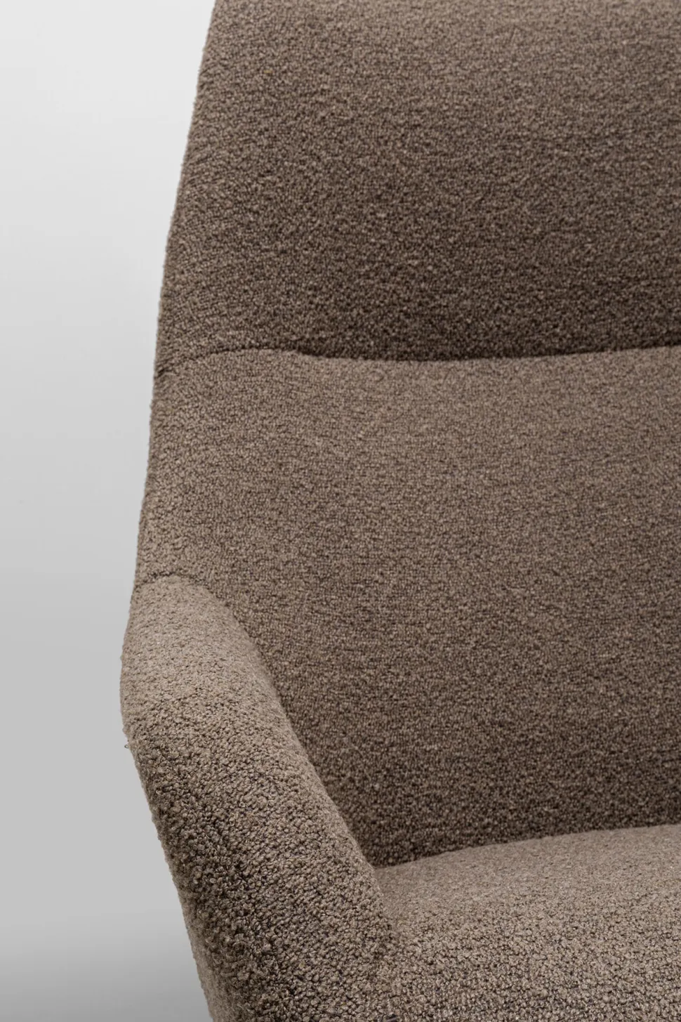 KARE Design Draaifauteuil Mimi Grijs Hot