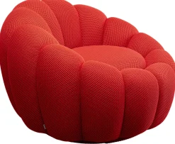 KARE Design Draaifauteuil Peppo Bloom Red Cheap