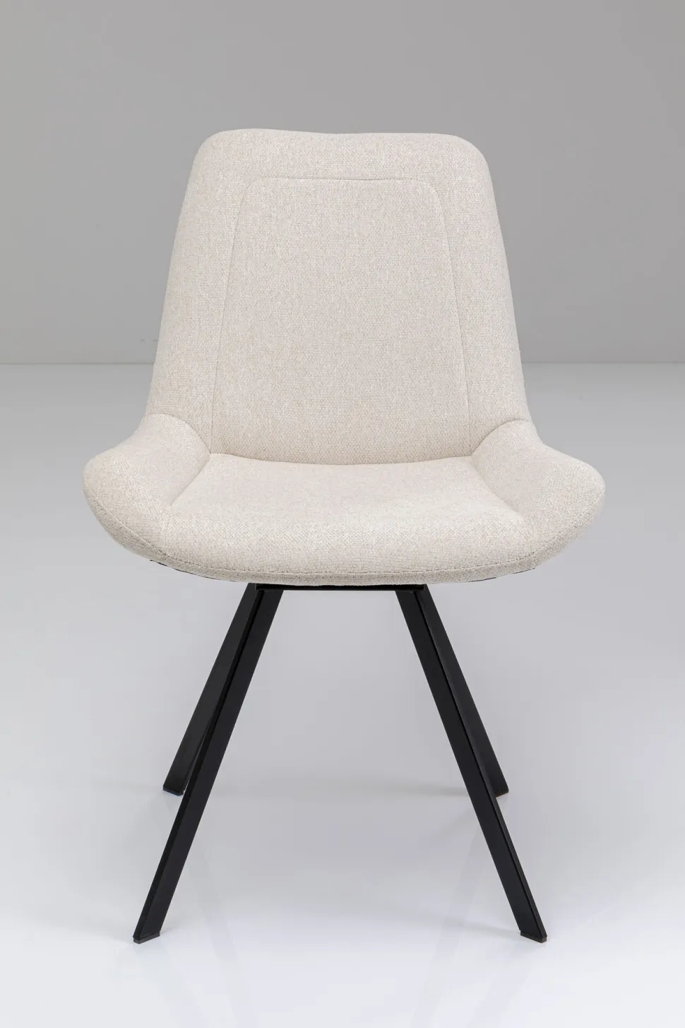 KARE Design Draaistoel Baron Cream Clearance