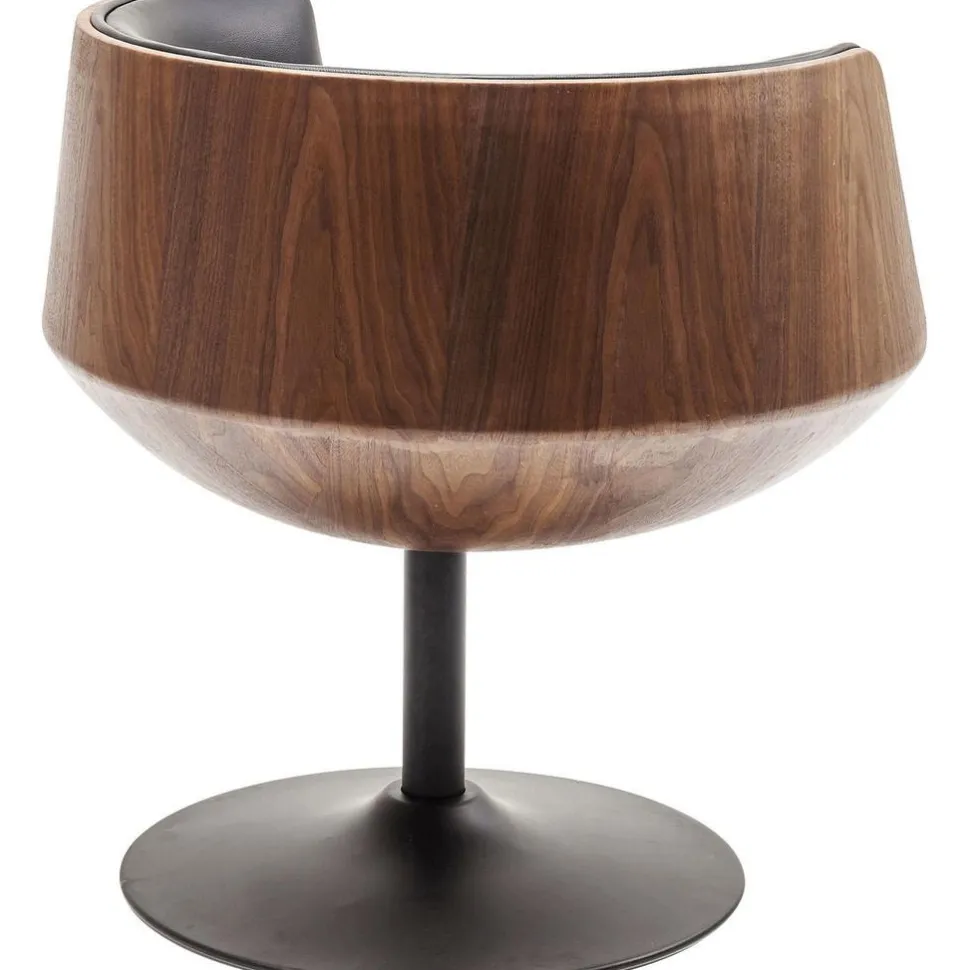 KARE Design Draaistoel Club Walnoot Store