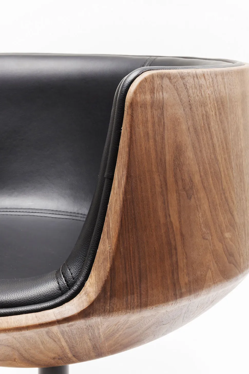 KARE Design Draaistoel Club Walnoot Store