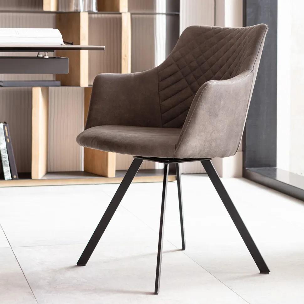 KARE Design Draaistoel Coco Anthracite Cheap