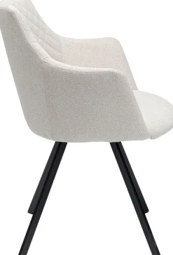 KARE Design Draaistoel Coco Cream Fashion