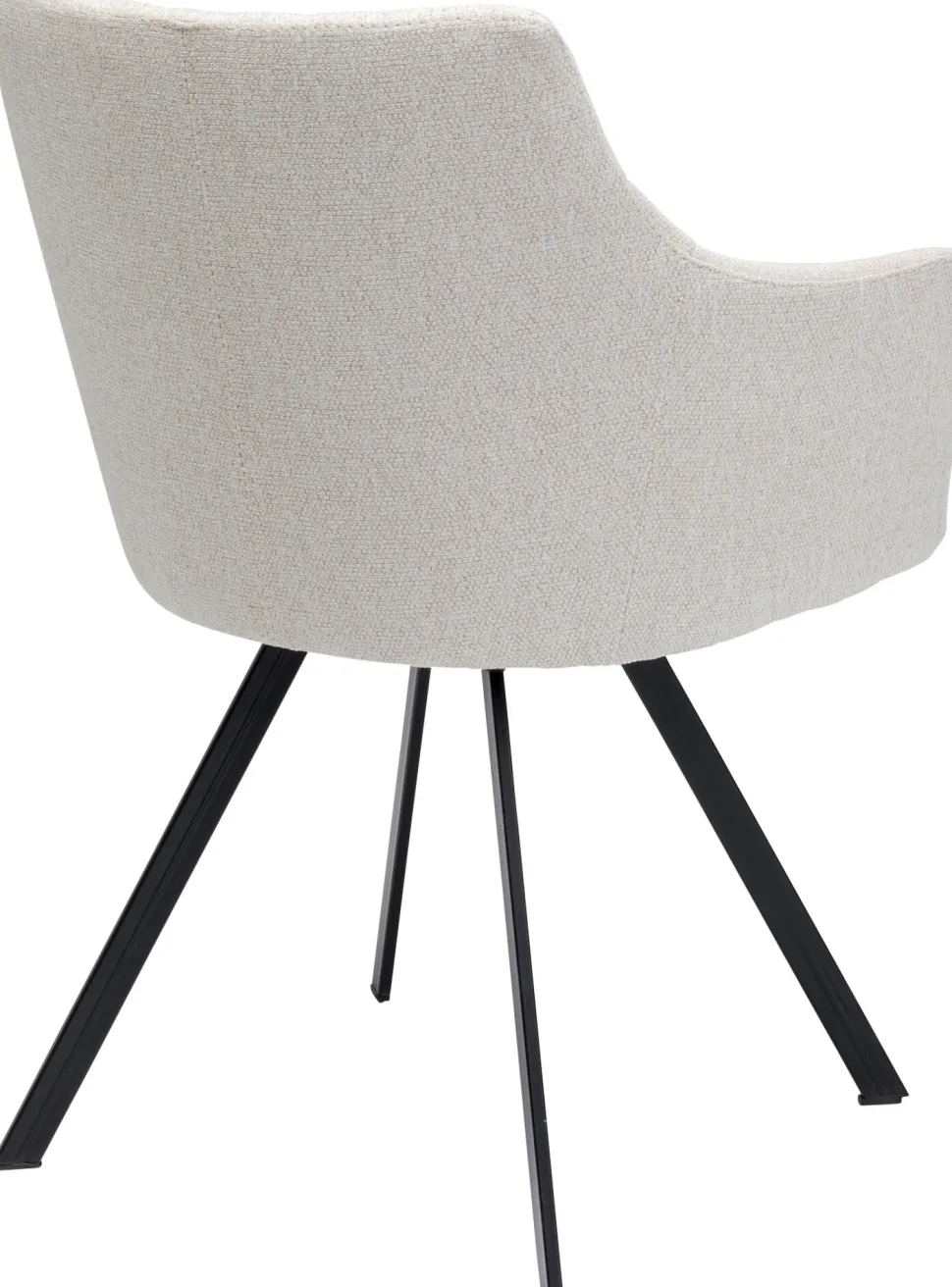 KARE Design Draaistoel Coco Cream Fashion