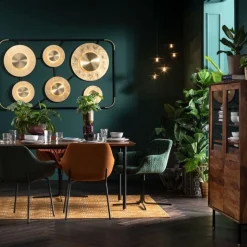 KARE Design Draaistoel Colmar Groen Outlet