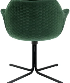 KARE Design Draaistoel Colmar Groen Outlet