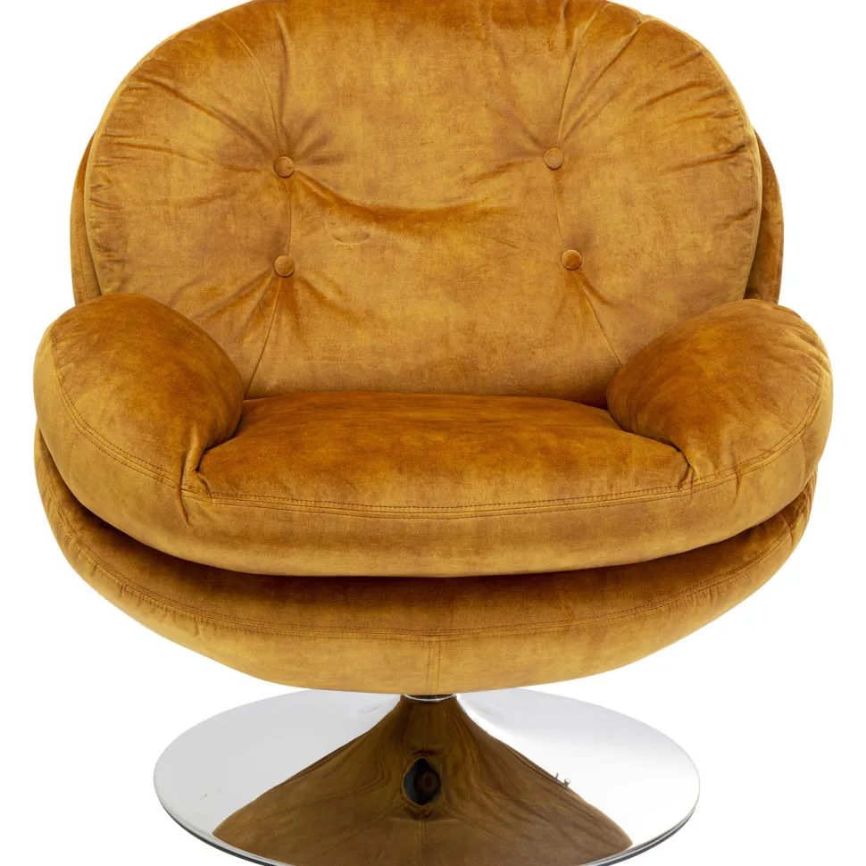 KARE Design Draaistoel Cosy Amber Clearance