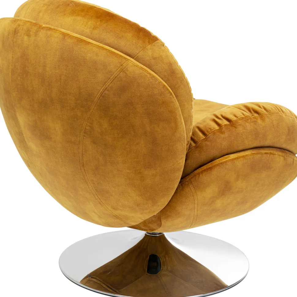 KARE Design Draaistoel Cosy Amber Clearance