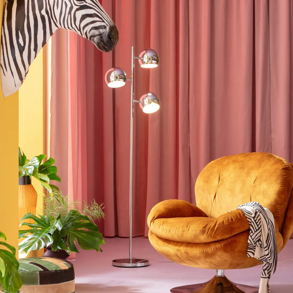 KARE Design Draaistoel Cosy Amber Clearance