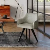 KARE Design Draaistoel Madame Grijs Discount