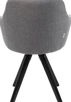 KARE Design Draaistoel Madame Grijs Discount
