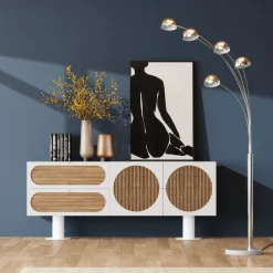 KARE Design Dressoir Atomic White 183x76cm Clearance