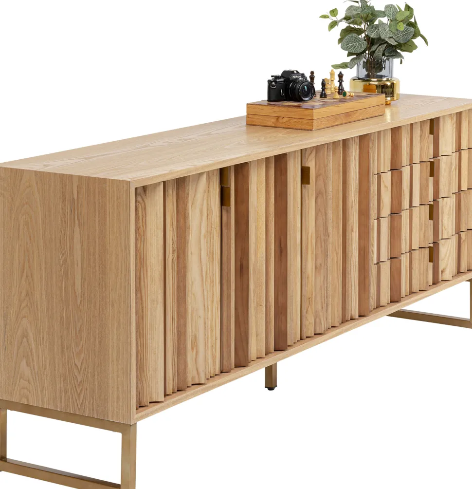 KARE Design Dressoir Concertina Nature 186x74cm Discount