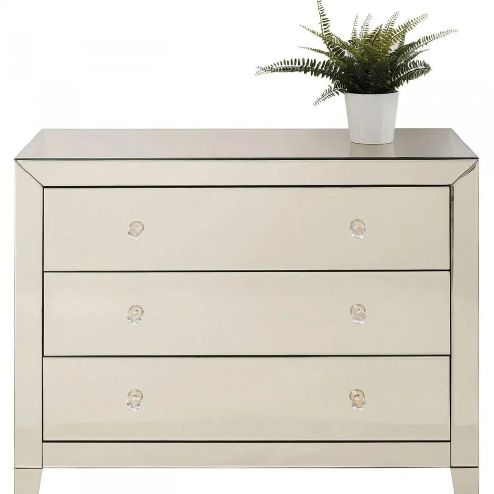 KARE Design Dressoir Luxury Champagne 3 Lades Discount