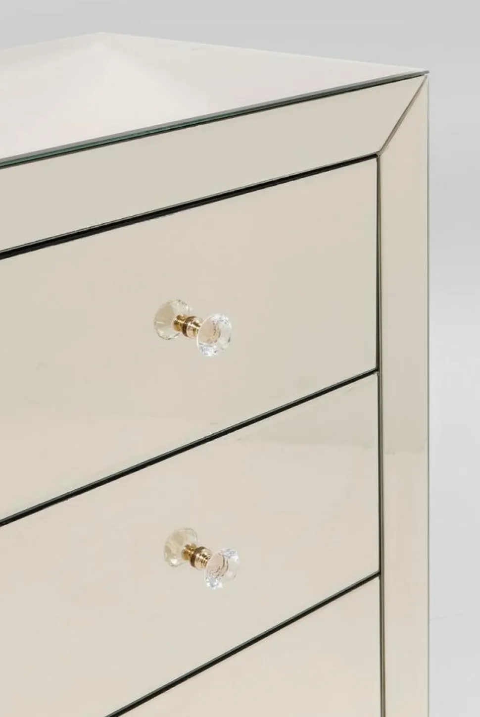 KARE Design Dressoir Luxury Champagne 3 Lades Discount