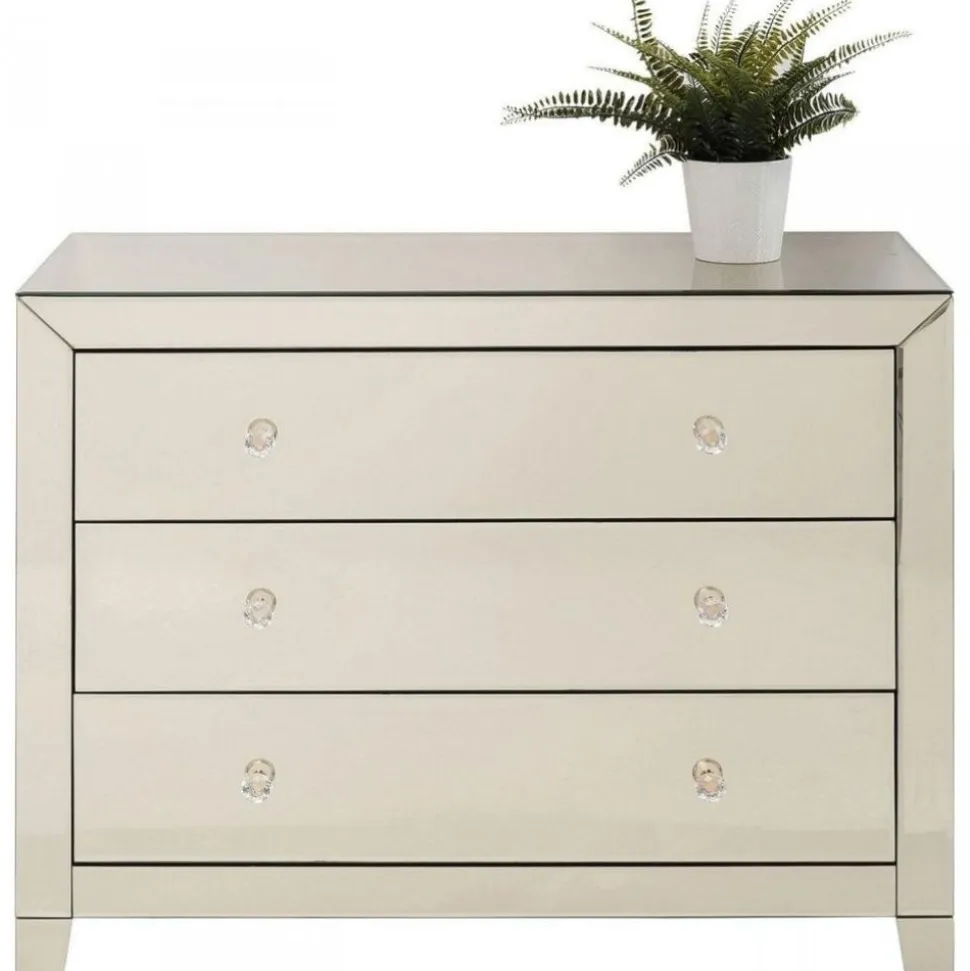 KARE Design Dressoir Luxury Champagne 3 Lades Discount