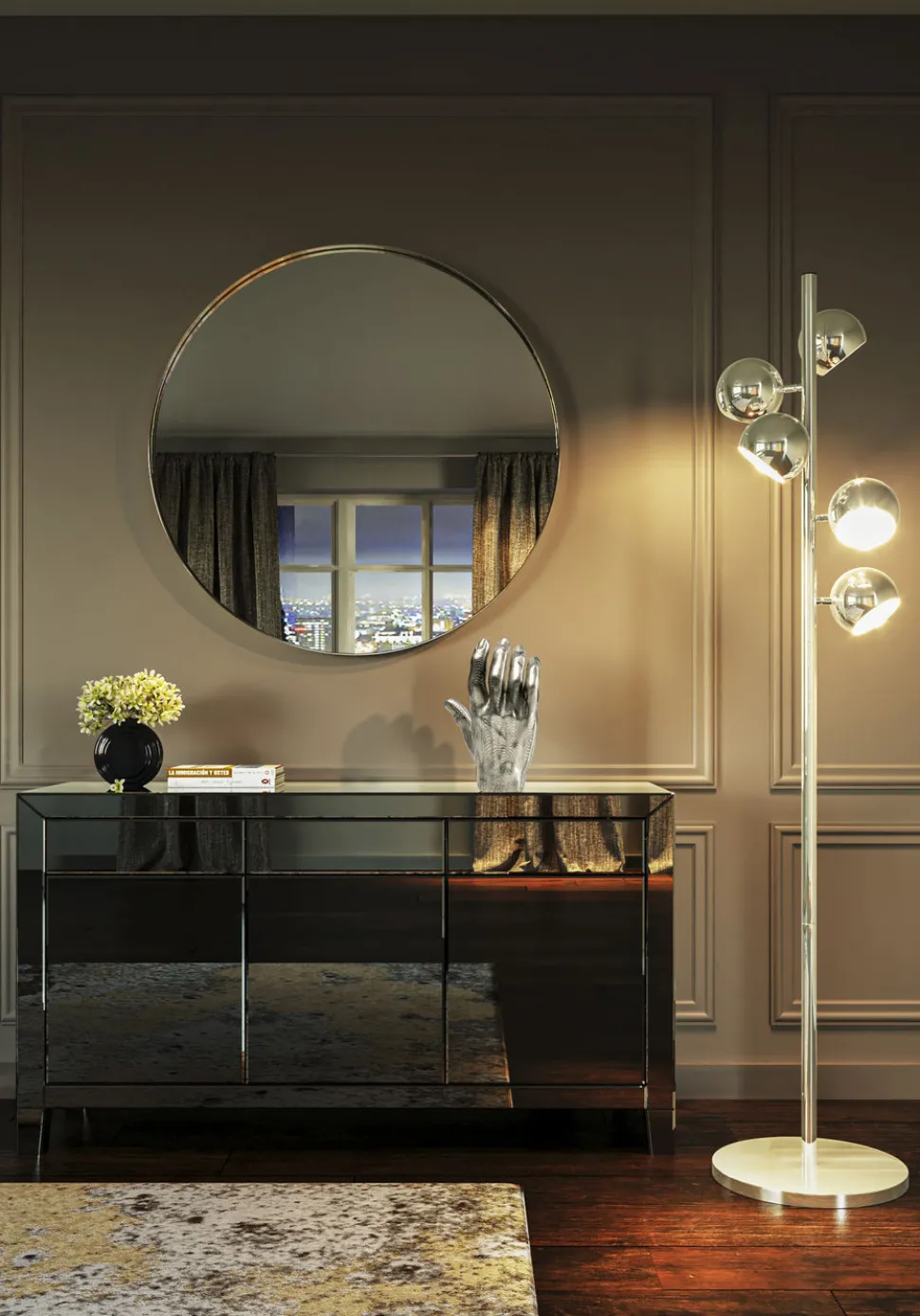 KARE Design Dressoir Luxury Push Grijs New