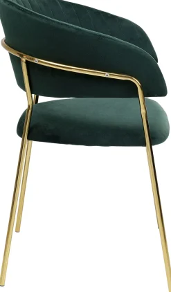 KARE Design Eetkamerstoel Belle Groen New