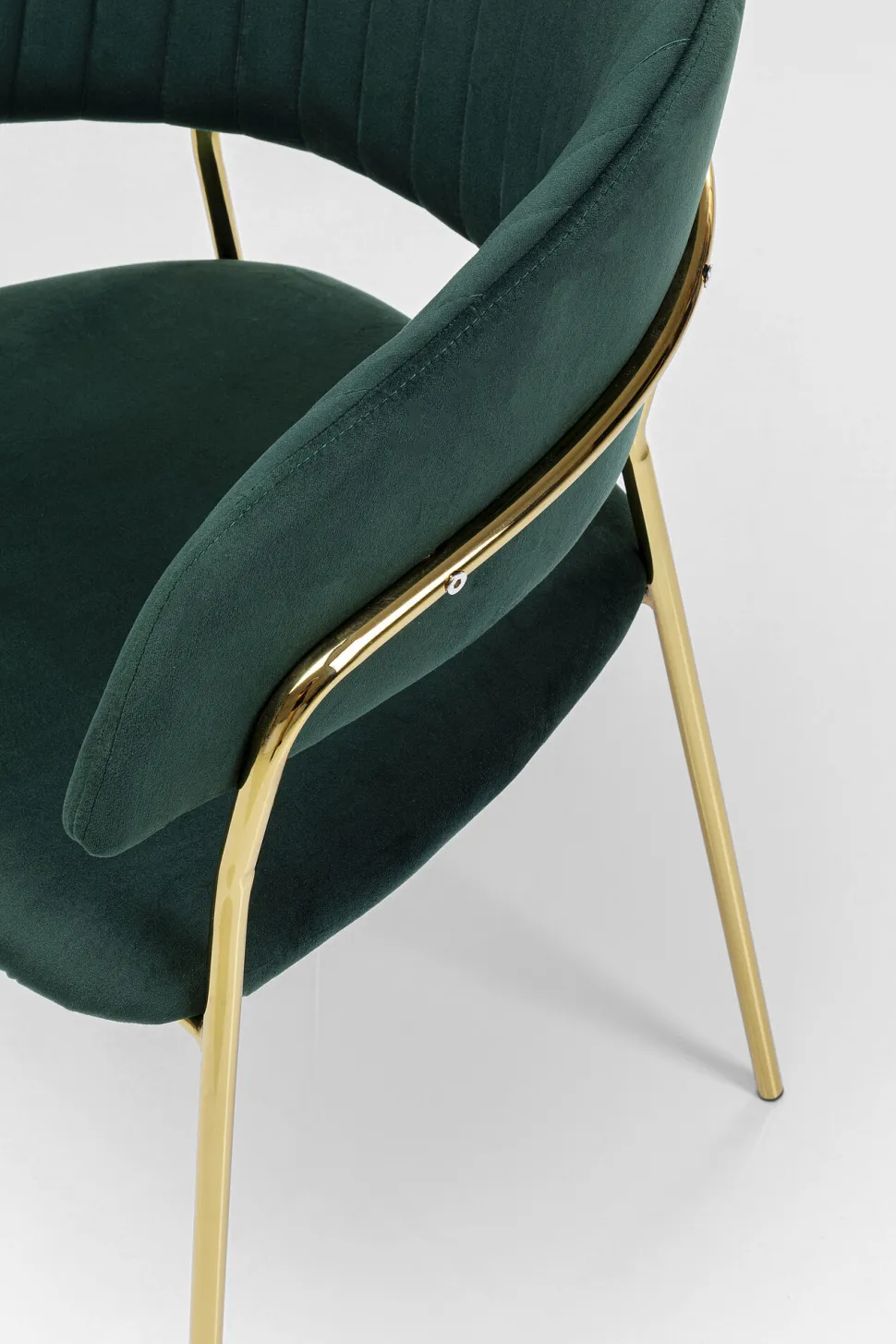 KARE Design Eetkamerstoel Belle Groen New