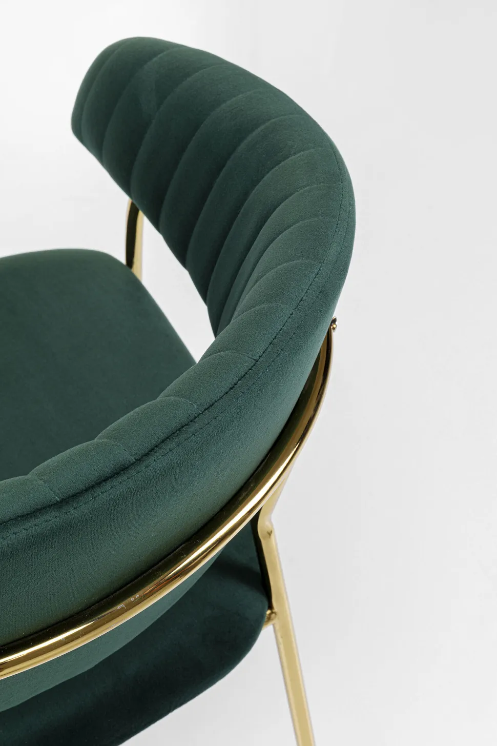 KARE Design Eetkamerstoel Belle Groen New