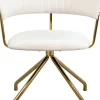 KARE Design Eetkamerstoel Belle Velvet Cream Best