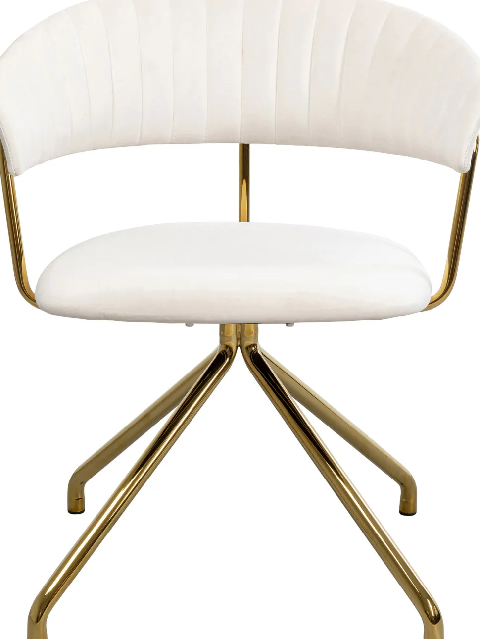 KARE Design Eetkamerstoel Belle Velvet Cream Best