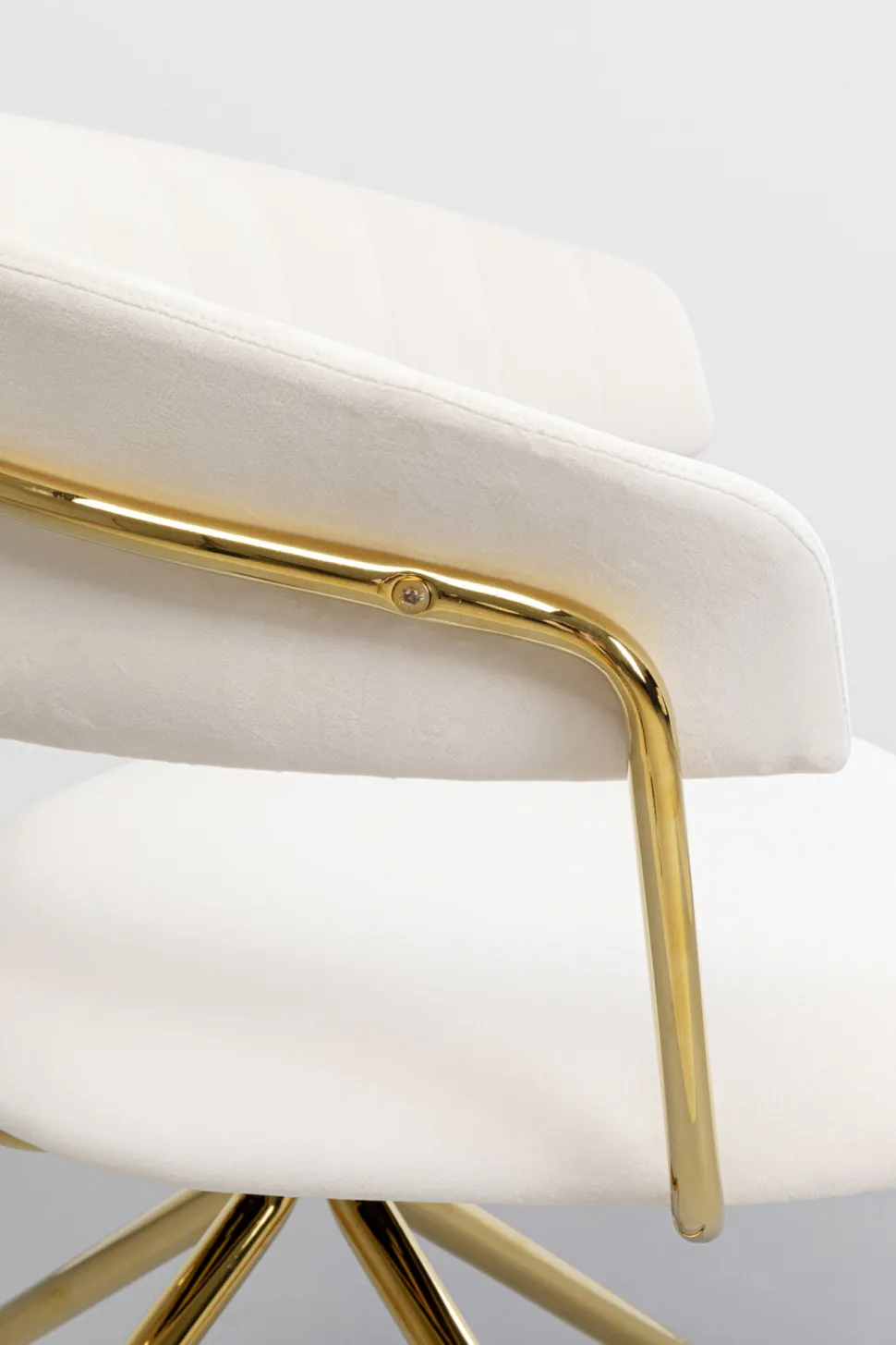 KARE Design Eetkamerstoel Belle Velvet Cream Best