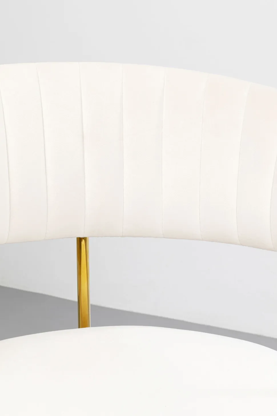 KARE Design Eetkamerstoel Belle Velvet Cream Best