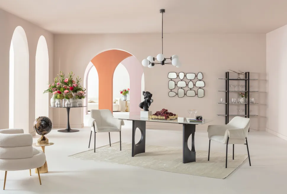 KARE Design Eetkamerstoel Bess Cream Best