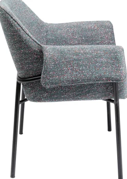KARE Design Eetkamerstoel Bess Grey Flitter Cheap