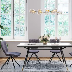 KARE Design Eetkamerstoel Butterfly Donkergrijs Store