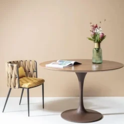 KARE Design Eetkamerstoel Cheerio Geel Incl. Kussen Online