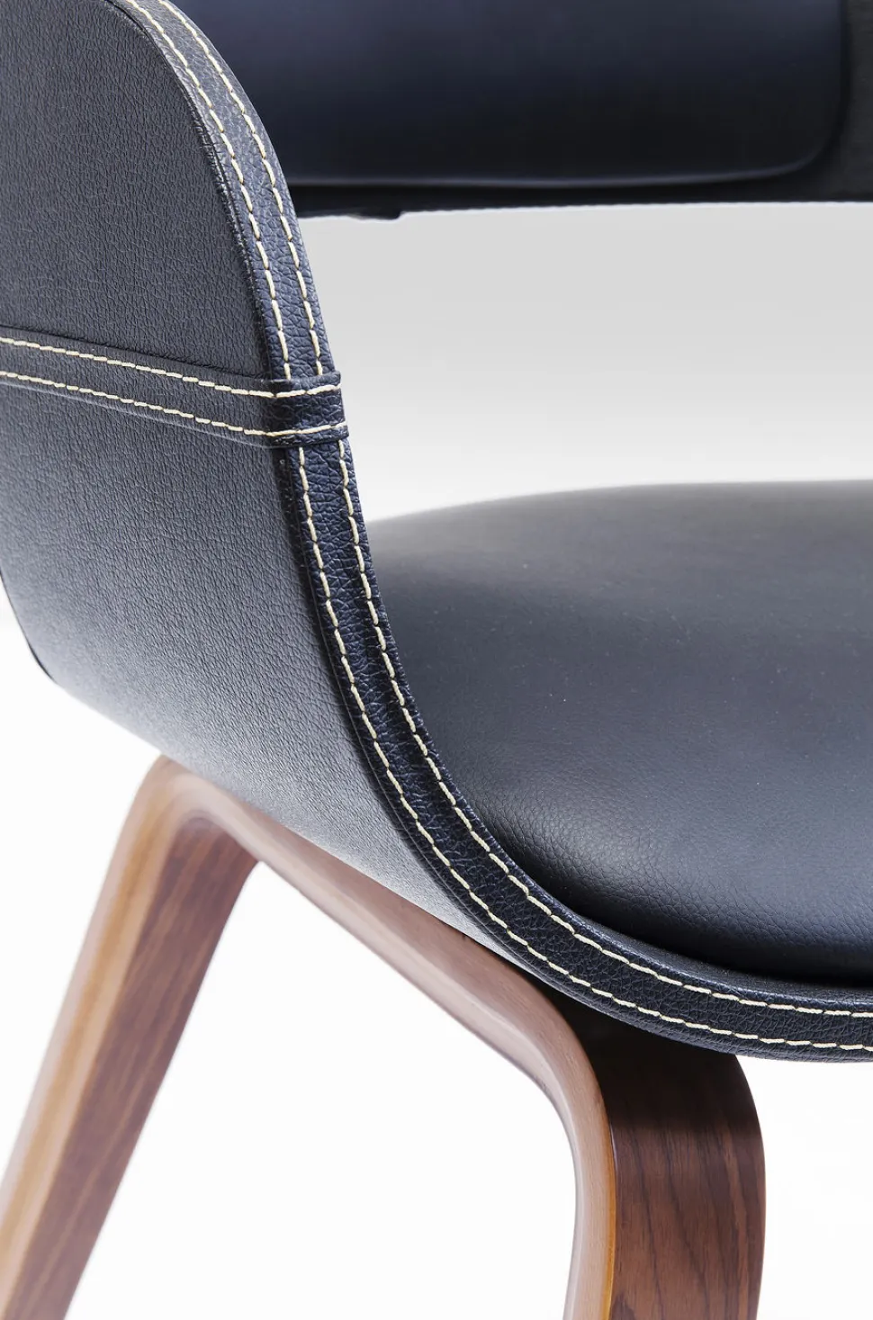 KARE Design Eetkamerstoel Costa Walnoot Hot