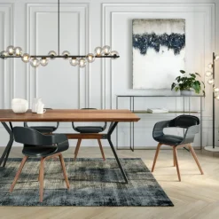 KARE Design Eetkamerstoel Costa Walnoot Hot