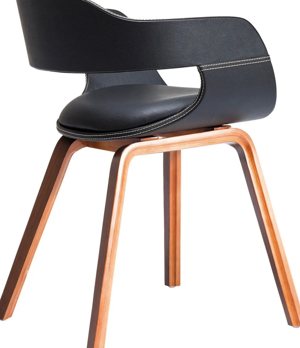 KARE Design Eetkamerstoel Costa Walnoot Hot