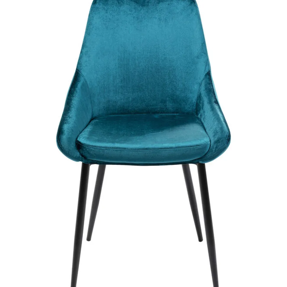 KARE Design Eetkamerstoel East Side Petrol-Blauw Cheap
