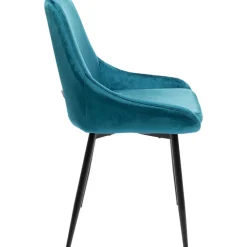 KARE Design Eetkamerstoel East Side Petrol-Blauw Cheap