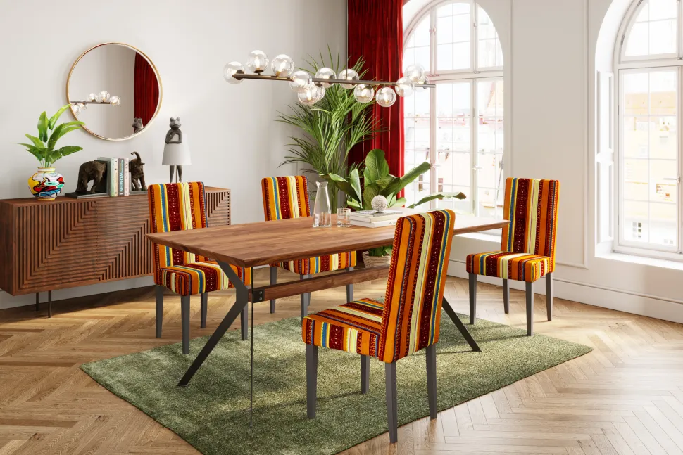 KARE Design Eetkamerstoel Econo Very British Cheap