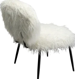 KARE Design Eetkamerstoel Hairy White Hot