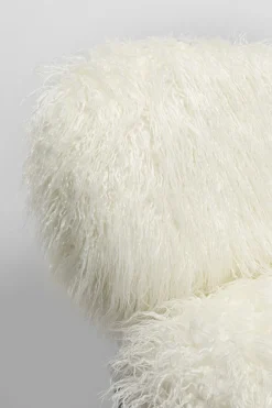 KARE Design Eetkamerstoel Hairy White Hot