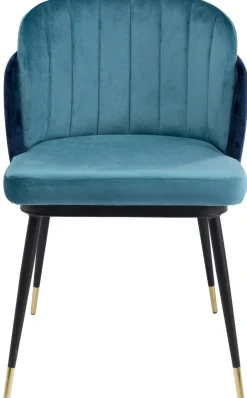 KARE Design Eetkamerstoel Hojas Blue Best