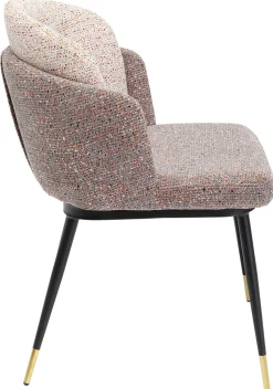 KARE Design Eetkamerstoel Hojas Flitter Fashion