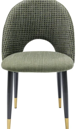 KARE Design Eetkamerstoel Hudson Groen Fashion